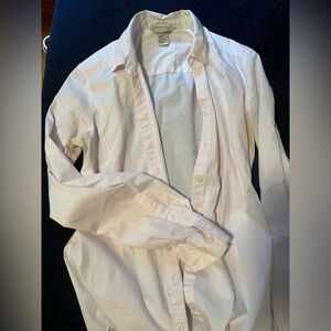 Light Pink striped button up